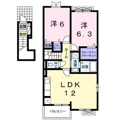 ブルーモート 201【管理NO：1-017369402-02010】 ★家具家電は申し込み後に搬入します★の外観画像