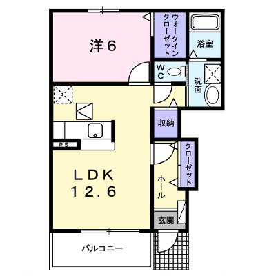 カルム・プロムナードⅡ 102【管理NO：1-014789102-01020】 ★家具家電は申し込み後に搬入します★の外観画像