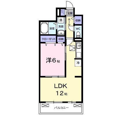 ルポン　ボヌール 105【管理NO：1-028588101-01050】 ★家具家電は申し込み後に搬入します 2026年08月下旬入居可能の外観画像