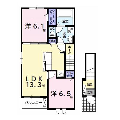 エクセレント　アークⅠ 201【管理NO：1-027485201-02010】 ★家具家電は申し込み後に搬入します★ ★2026年09月上旬入居可能★の外観画像