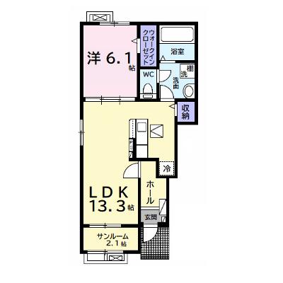 エクセレント　アークⅠ 101【管理NO：1-027485201-01010】 ★家具家電は申し込み後に搬入します★ ★2026年08月上旬入居可能★の外観画像