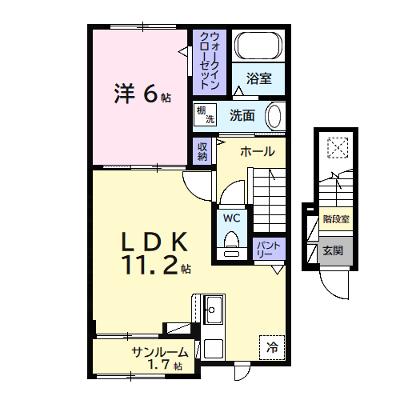 アネックス　ワン 203【管理NO：1-027043401-02030】 ★家具家電は申し込み後に搬入します★ ★2026年09月下旬入居可能★の外観画像