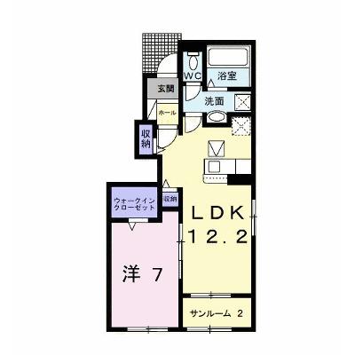 サンヴィレッジＢ 101【管理NO：1-026171602-01010】 ★家具家電は申し込み後に搬入しますの外観画像