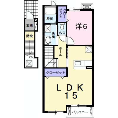 メゾン　ジェルメ 202【管理NO：1-017474501-02020】 ★家具家電は申し込み後に搬入しますの外観画像