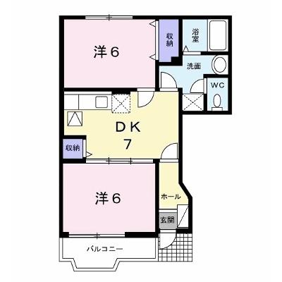 ヴィラ・アヴニールＢ 101【管理NO：1-012444902-01010】 ★家具家電は申し込み後に搬入しますの外観画像