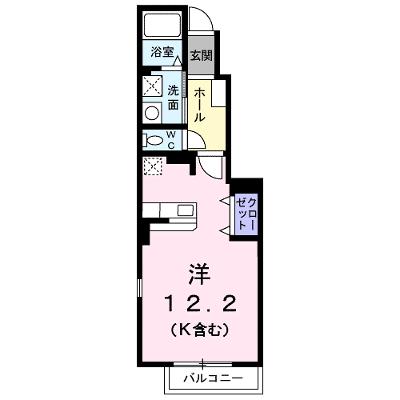 フリーデＡ・ＫⅡ 103【管理NO：1-017626101-01030】 ★家具家電は申し込み後に搬入します 2026年08月上旬入居可能の外観画像