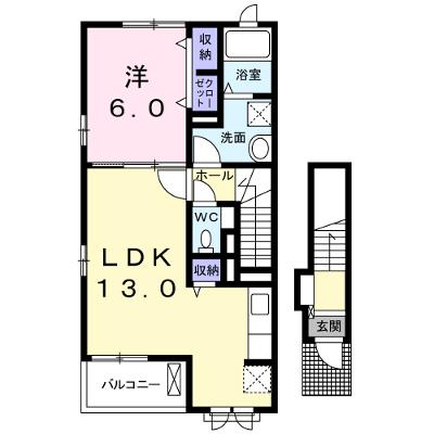 サンガーデンⅡ 201【管理NO：1-019405101-02010】 ★家具家電は申し込み後に搬入します★ ★2026年08月下旬入居可能★の外観画像