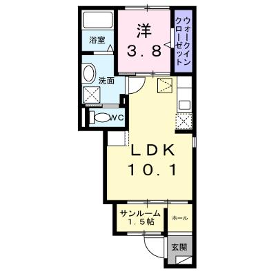 ＦＯＵＲ 102【管理NO：1-028581001-01020】 ★家具家電は申し込み後に搬入します★の外観画像