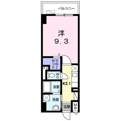アメニティ万代 402【管理NO：1-017583801-04020】 ★家具家電は申し込み後に搬入します 2026年07月中旬入居可能の外観画像