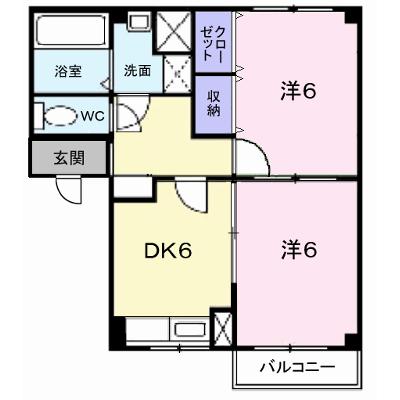 ボンディールＩ 204【管理NO：1-007356801-02040】 ★家具家電は申し込み後に搬入しますの外観画像