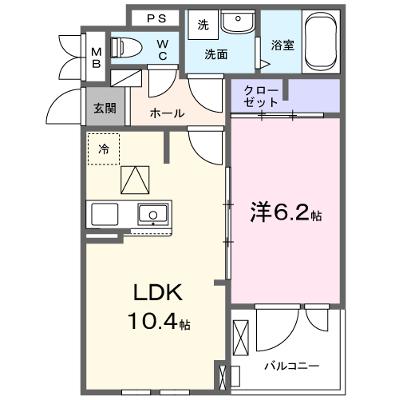 ヒカルサ新潟関屋 104【管理NO：1-028624901-01040】 ★家具家電は申し込み後に搬入します 2026年09月下旬入居可能の外観画像