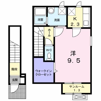 ローテ・リベレ 202【管理NO：1-020540101-02020】 ★家具家電は申し込み後に搬入します 2026年07月上旬入居可能の外観画像