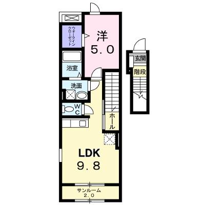 コムラード 202【管理NO：1-018436901-02020】 ★家具家電は申し込み後に搬入しますの外観画像