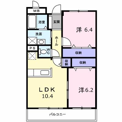 レトア手島 203【管理NO：1-010677401-02030】 ★家具家電は申し込み後に搬入します★の外観画像