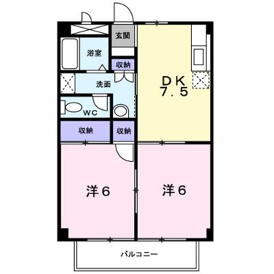 エクシード 203【管理NO：1-007622501-02030】 ★家具家電は申し込み後に搬入します★の外観画像