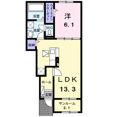 ブルーム 103【管理NO：1-028587601-01030】 ★家具家電は申し込み後に搬入します 2026年09月上旬入居可能の外観画像