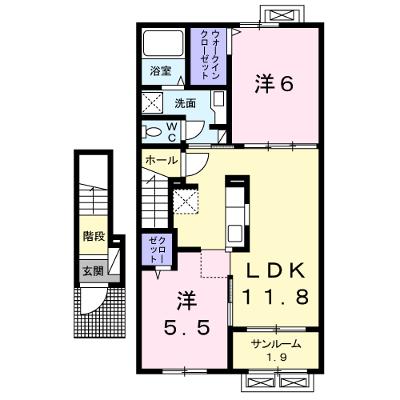 ベレッツア堀片　Ⅱ 203【管理NO：1-023183601-02030】 2026年08月中旬入居可能の外観画像