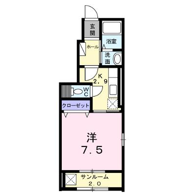 ブリッサ　ベルデＣ 101【管理NO：1-019510601-01010】 ★家具家電は申し込み後に搬入します★ ★2026年08月下旬入居可能★の外観画像