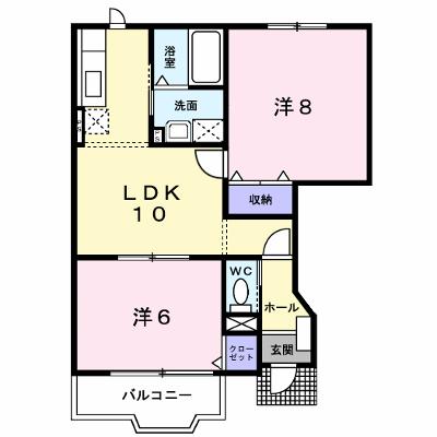 プラシードエストＡ 101【管理NO：1-012098401-01010】の外観画像