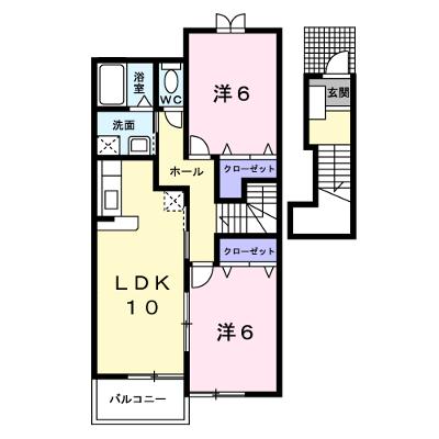 メゾン　グレイス 202【管理NO：1-012737401-02020】 ★家具家電は申し込み後に搬入しますの外観画像