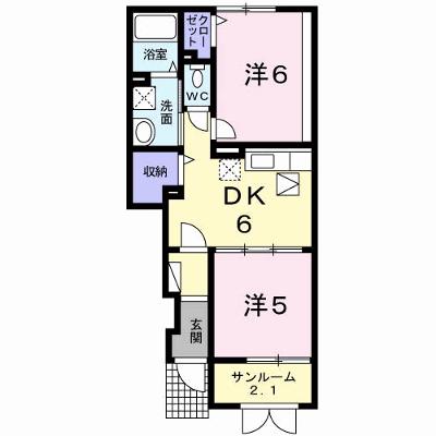 ディア　ベルジュ 102【管理NO：1-016169401-01020】 ★家具家電は申し込み後に搬入します 2026年07月中旬入居可能の外観画像