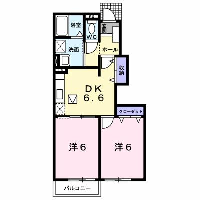 フィオレンテⅠ 103【管理NO：1-013307901-01030】 ★家具家電は申し込み後に搬入しますの外観画像
