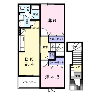 エクセルメゾンＡ 201【管理NO：1-011431101-02010】 ★家具家電は申し込み後に搬入しますの外観画像