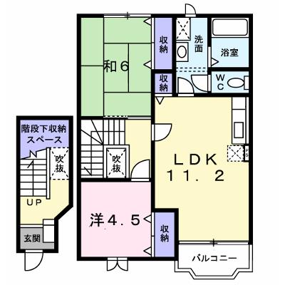 アドリセンス弐番館 202【管理NO：1-007531302-02020】 ★家具家電は申し込み後に搬入しますの外観画像