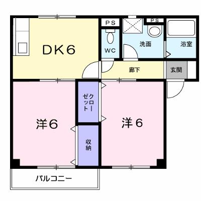 エスポワールＡ 203【管理NO：1-007159201-02030】 ★家具家電は申し込み後に搬入しますの外観画像