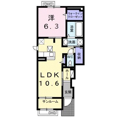 アゼリアガーデン 101【管理NO：1-027088401-01010】 ★家具家電は申し込み後に搬入しますの外観画像