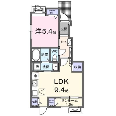 プリマ　オランジェ 106【管理NO：1-028639601-01060】 ★家具家電は申し込み後に搬入します 2026年09月上旬入居可能の外観画像