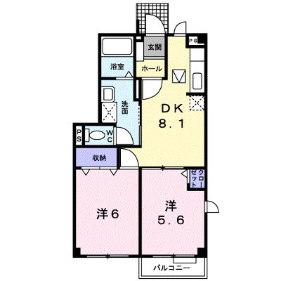 レジデンスＫ２ 101【管理NO：1-011561301-01010】 ★家具家電は申し込み後に搬入します 2026年07月下旬入居可能の外観画像