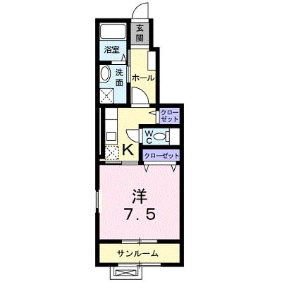 ルミナス　Ｔ＆Ｓ 103【管理NO：1-016521801-01030】 ★家具家電は申し込み後に搬入しますの外観画像