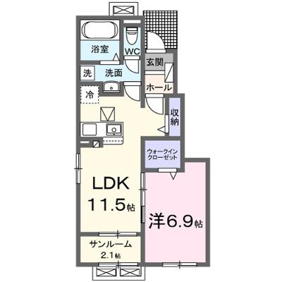 ベル　パトリ　Ｂ 103【管理NO：1-028480802-01030】 ★家具家電は申し込み後に搬入します 2026年10月上旬入居可能の外観画像