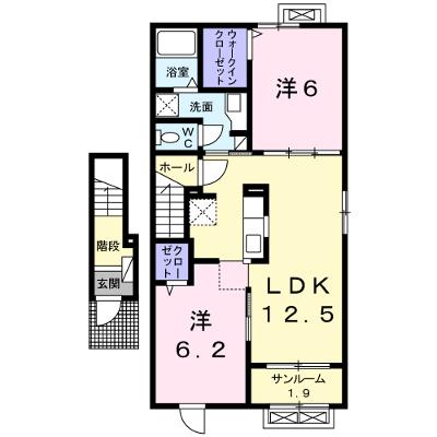 ガーデンハウス・アルバ 205【管理NO：1-024557101-02050】 ★家具家電は申し込み後に搬入しますの外観画像