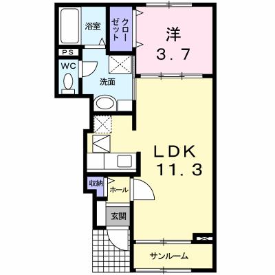 グランデール 101【管理NO：1-016057501-01010】 ★家具家電は申し込み後に搬入します 2026年07月下旬入居可能の外観画像