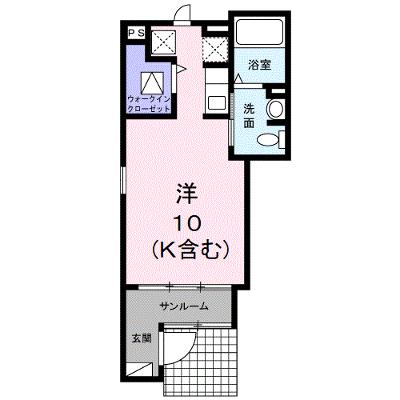 グランツミルト　Ｔ 101【管理NO：1-019162701-01010】 ★家具家電は申し込み後に搬入します 2026年08月下旬入居可能の外観画像
