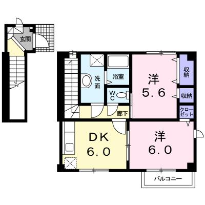 レインボーマウンテン 201【管理NO：1-013006701-02010】 ★家具家電は申し込み後に搬入しますの外観画像