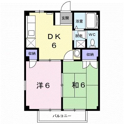 ヴェルドミール 202【管理NO：1-005136001-02020】 ★家具家電は申し込み後に搬入しますの外観画像