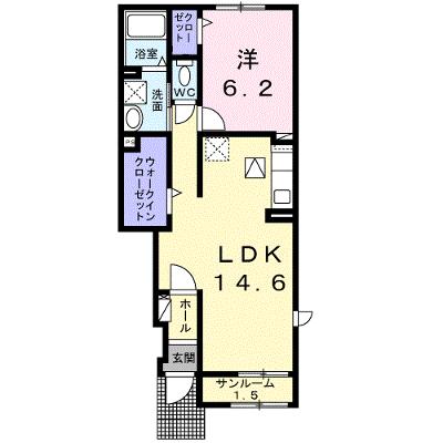 モデルノカーサ 103【管理NO：1-026634801-01030】 ★家具家電は申し込み後に搬入しますの外観画像