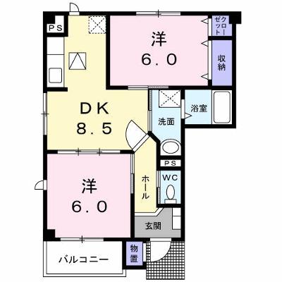 プラシードカーサ 104【管理NO：1-012770401-01040】 ★家具家電は申し込み後に搬入します 2026年08月下旬入居可能の外観画像