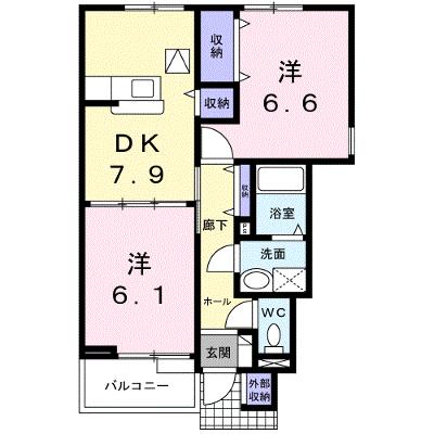 レフィナード 103【管理NO：1-011682501-01030】 ★家具家電は申し込み後に搬入しますの外観画像