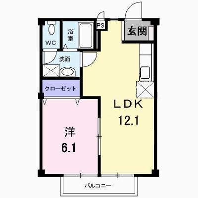 パストラル２１ 203【管理NO：1-007875801-02030】 ★家具家電は申し込み後に搬入します 2026年08月中旬入居可能の外観画像
