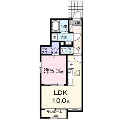 プラーム上田Ⅰ 103【管理NO：1-026907201-01030】 ★家具家電は申し込み後に搬入しますの外観画像