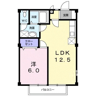 グレープヒル　Ｂ 101【管理NO：1-007773701-01010】 ★家具家電は申し込み後に搬入します★ ★2026年10月中旬入居可能★の外観画像