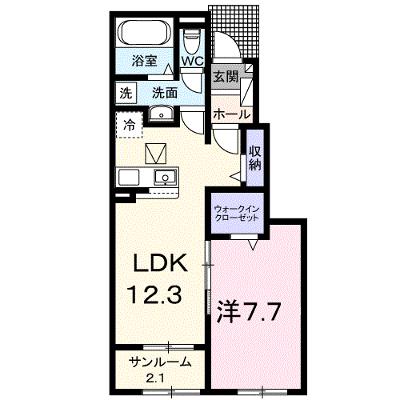 ヴィラ　ノーチェ 104【管理NO：1-028723501-01040】 ★家具家電は申し込み後に搬入します 2026年10月上旬入居可能の外観画像