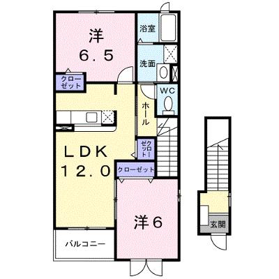 ヴィラパークヒル　Ａ 203【管理NO：1-014920901-02030】 ★家具家電は申し込み後に搬入しますの外観画像