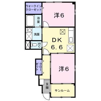 ニューリバーサイドフジ 104【管理NO：1-013671601-01040】 ★家具家電は申し込み後に搬入します 2026年08月中旬入居可能の外観画像