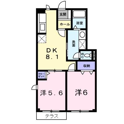 エアリーハウス　Ａ 103【管理NO：1-012873501-01030】 ★家具家電は申し込み後に搬入します 2026年07月下旬入居可能の外観画像