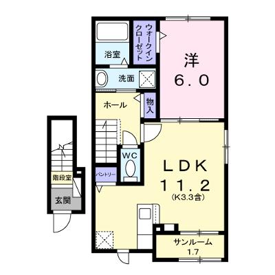 ラミューズ佐久平 206【管理NO：1-027919501-02060】 ★家具家電は申し込み後に搬入しますの外観画像
